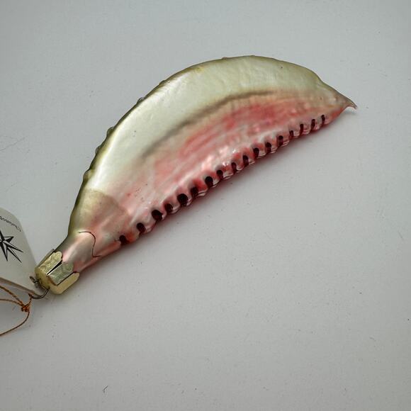 Christopher Radko 1991 Vintage glass 'Melon Slice' Watermelon Ornament Poland - Picture 6 of 11